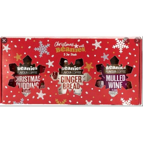 Beanies Coffee Gift Pack - Festive 3 Jars