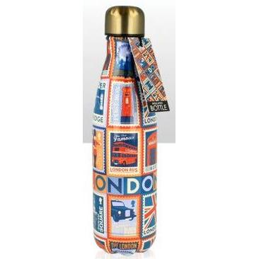 T - Metal Drinks Bottle - London Stamps 1 73945-000