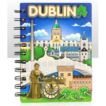 T - Notebooks - Dublin Skyline Wooden 12 74766-000