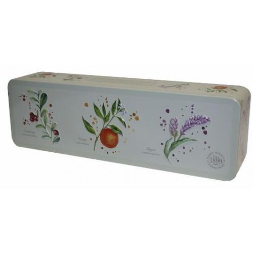 Grandma Wilds Embossed Long Botanical Tin