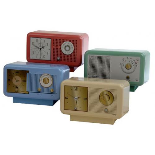 Grandma Wilds Nostalgic Clock Radio Tin