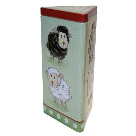 Grandma Wilds Embossed Triangular Sheep Tin 12 x  1369