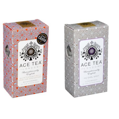 Ace Tea London Black Tea Duo Pack - Breakfast & Earl Grey