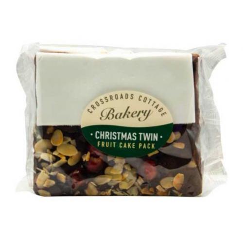Original Cake Co. Twin Pack Iced Fruit Slab & Cherry Almond Slab