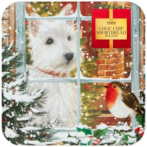 Tesco Chocolate Chip Shortbread Rounds