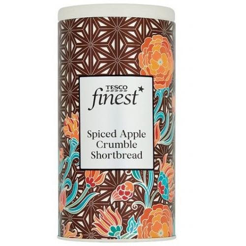 Tesco Finest Spiced Apple Crumble Shortbread Rounds