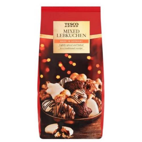 X Tesco Mixed Lebkuchen 8 x