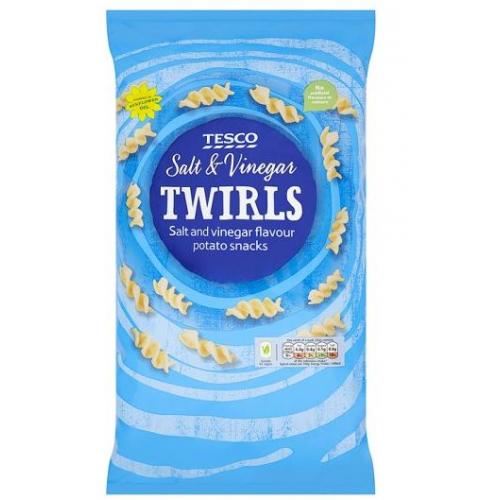 Tesco Salt & Vinegar Twirls