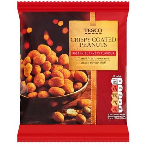 Tesco Pigs in Blanket Coated Peanuts