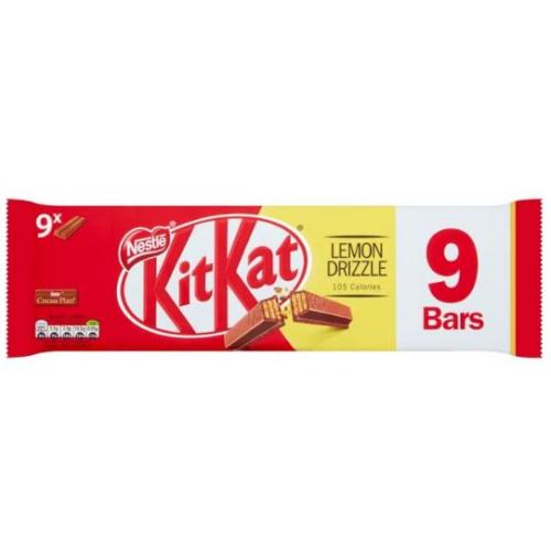 Nestle Kit Kat 9pk Lemon Drizzle