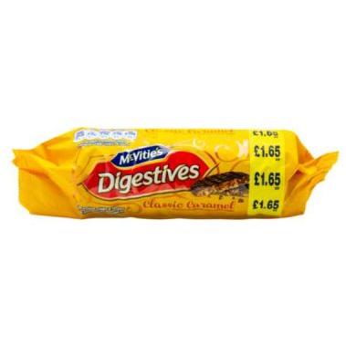 McVities Milk Chocolate Caramel Digestive Biscuits