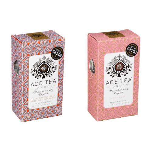 Ace Tea London Black Tea Duo Pack - Breakfast & Lady Rose 5 x  DUO02