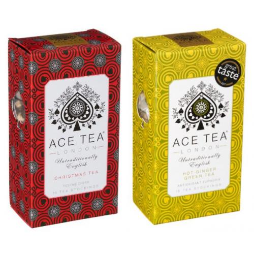 Ace Tea London Christmas Duo Pack - Christmas Spice & Hot Ginger