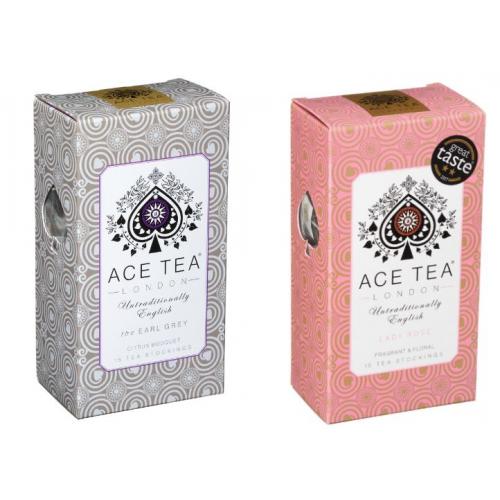Ace Tea London Black Tea Duo Pack - Earl Grey & Lady Rose