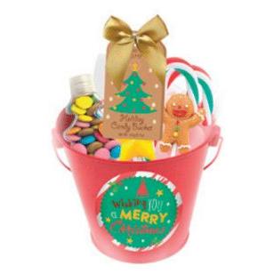 Christmas Candy Red Bucket 6 x 162g PP115