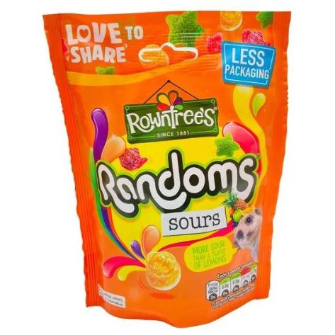 Rowntrees Randoms Sour Pouch