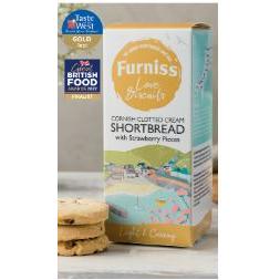 Furniss Cornish Strawberry & Clotted Cream Shortbread