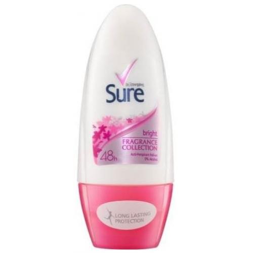 Sure Deodorant Roll on- Bright for Women