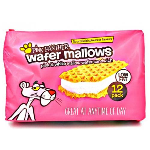 Pink Panther Mallow Wafer Sandwich