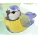 WR RSPB Bird 6in - Blue Tit authentic bird call
