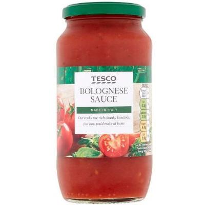 Tesco Bolognese Pasta Sauce Jar