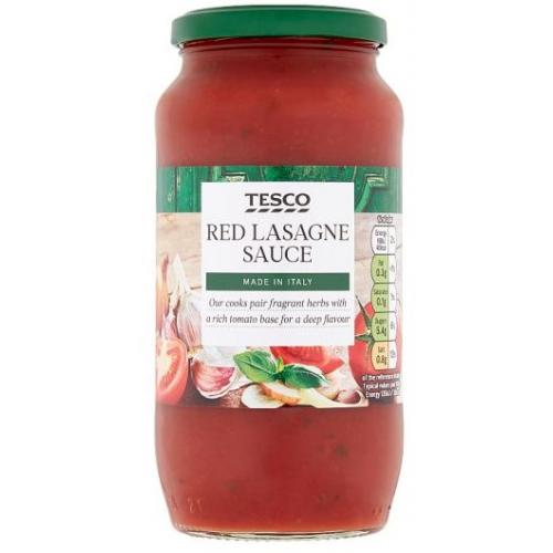 Tesco Red Lasagne Sauce