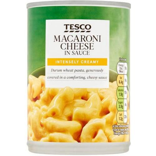 Tesco Macaroni In Cheese Sauce