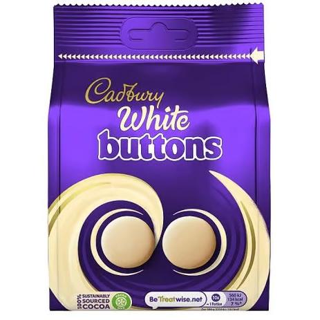 Cadbury Dairy White Giant Buttons Pouch