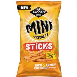 Jacobs Mini Cheddar Sticks Tangy Cheddar