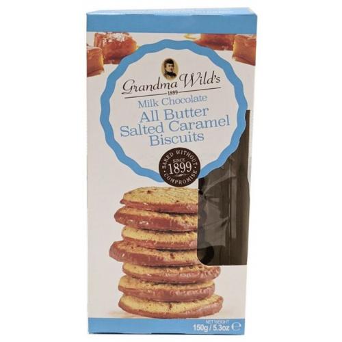 Grandma Wilds All Butter Milk Chocolate & Salted Caramel  0116