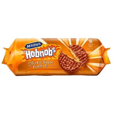 McVities Sticky Toffee Pudding Chocolate Hobnobs