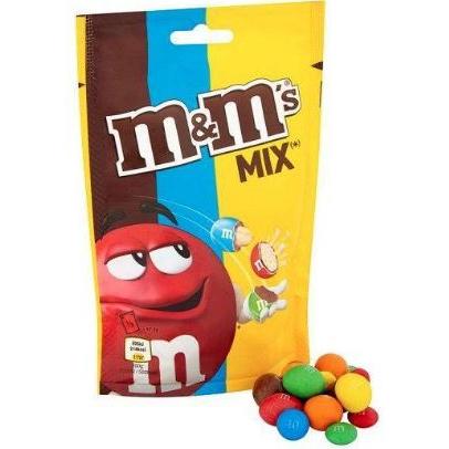Mars M&Ms Mixed Peanut & Crispy Pouches