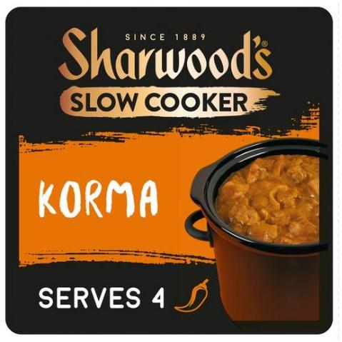 Sharwoods Slow Cooker Korma Sauce