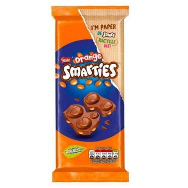 Nestle Smarties Orange Sharing Block