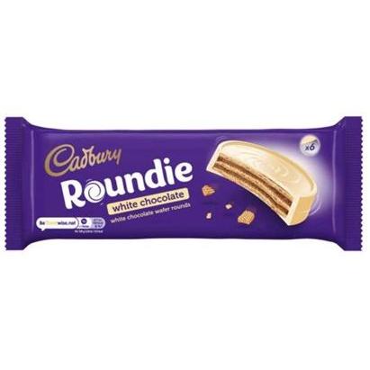 Cadbury Roundie White Chocolate Biscuits