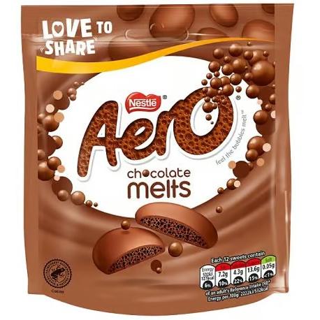 Nestle Aero Melts Milk Pouch
