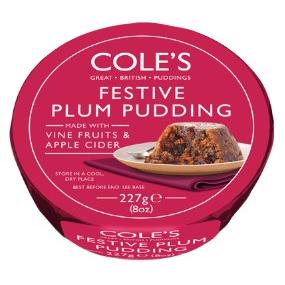 Cole's Festive Plum Pudding