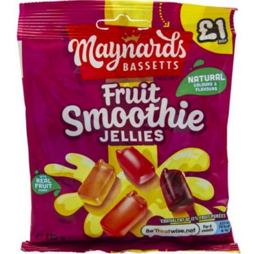 Maynards Bassetts Fruit Smoothie Jellies