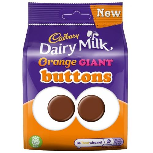 Cadbury Dairy Orange Giant Buttons Pouch
