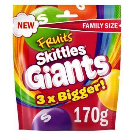 Skittles Fruits Giant Pouch