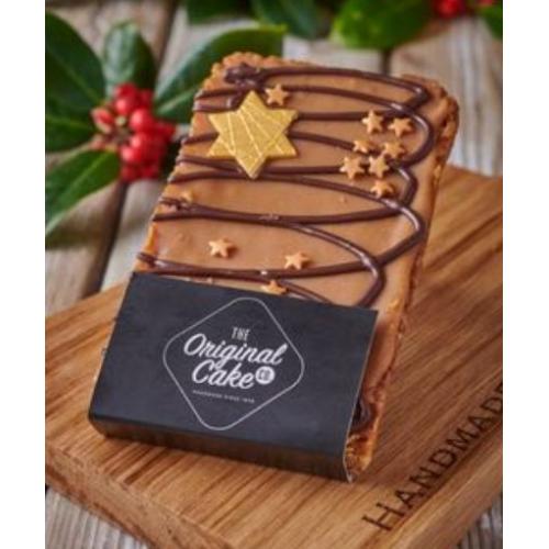 Original Cake Co. Festive Caramel Topped Flapjacks