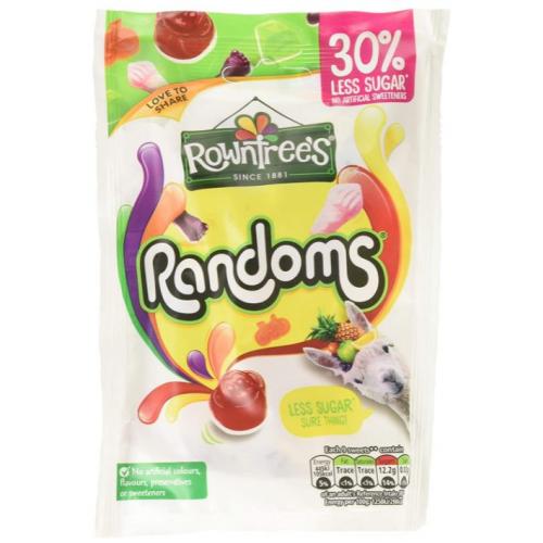 Rowntrees Randoms 30% Less Sugar