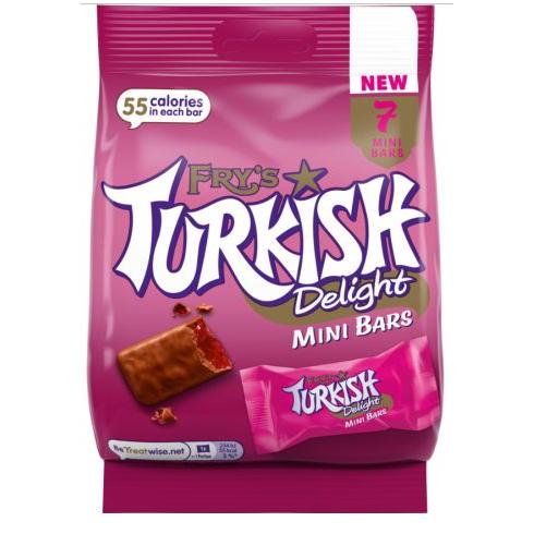 Fry's Frys Turkish Delight- Mini Bars Pouch