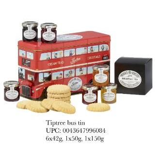 Tiptree (Wilkin & Sons) Bus Tin Set