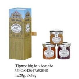 Tiptree (Wilkin & Sons) Big Ben Trio Box