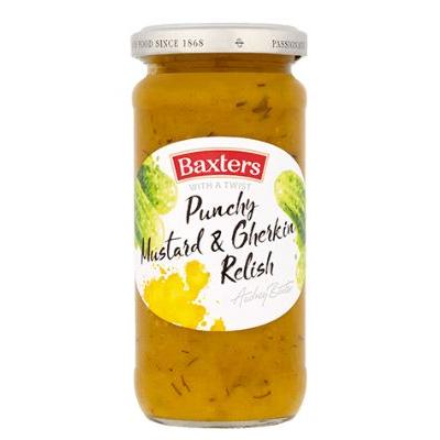 Baxters Punchy Mustard & Gherkin Relish