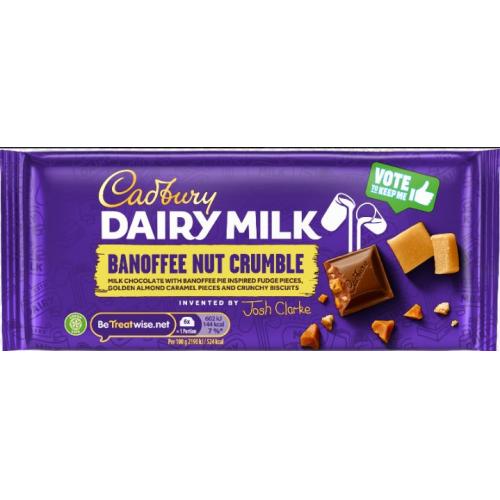 Cadbury Dairy Milk Creations Banoffee & Nut Block
