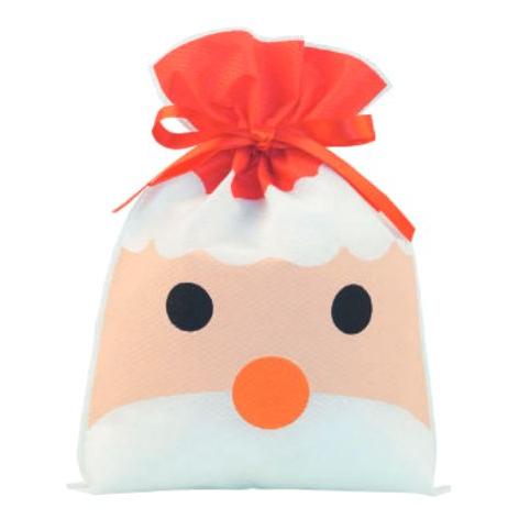 X - Santa Bag filled with Pink & White Marshmallows 12 x
