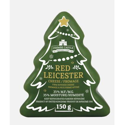 Coombe Castle - Green Waxed Tree Red Leicester