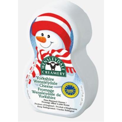 Coombe Castle - Wensleydale Parchment Snowman Yorkshire Cheddar